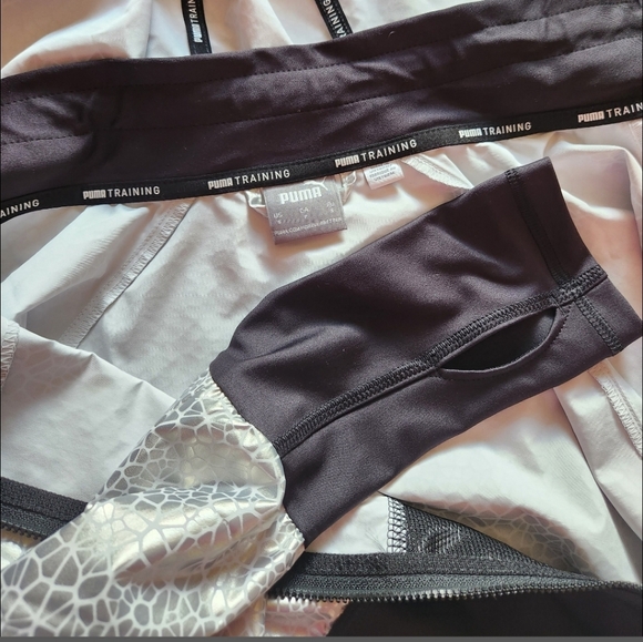 NWT❗️women's silver training jacket, ultra Woven knit,size S, sexy running coat - Picture 6 of 9